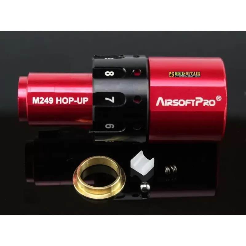 Full CNC M249 HopUp chamber seconda generazione Airsoftpro 9005