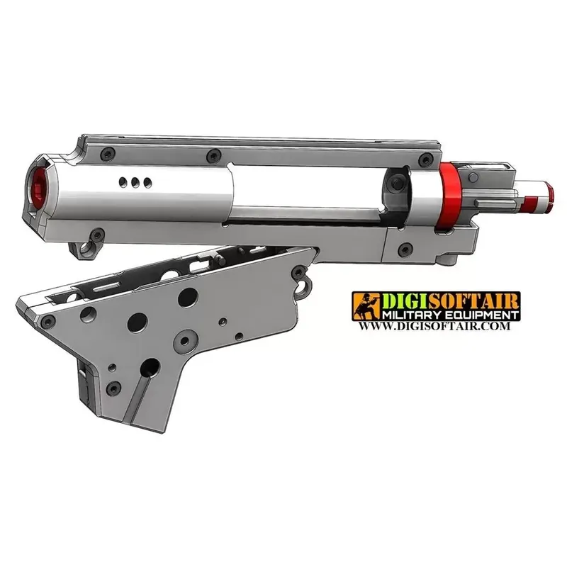 Gearbox cnc Split V2 con gruppo hop up RetroArms 6576