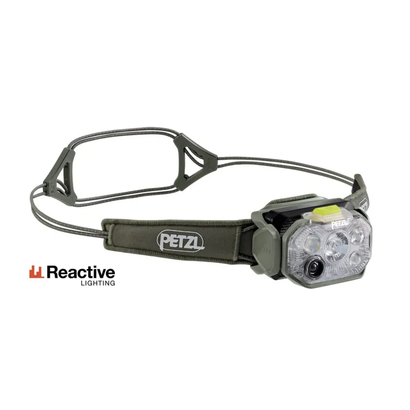 Petzl SWIFT RL Jungle Green 1200 lumen, Lampada Frontale (E095BC02)