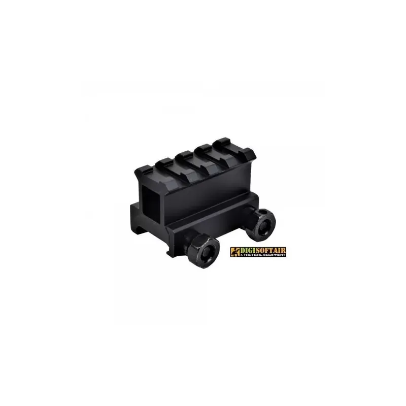 JS TACTICAL Rialzo slitta Weaver 1" — alluminio 6061 anodizzato JS-RT4