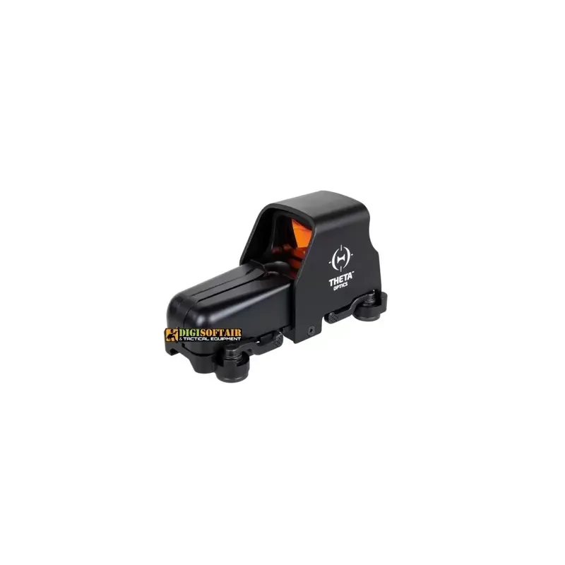 Theta optics - TO553 Red Glass replica nero THO-10-037916