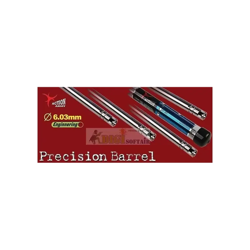 ACTION ARMY canna di precisione 410mm 6,03mm