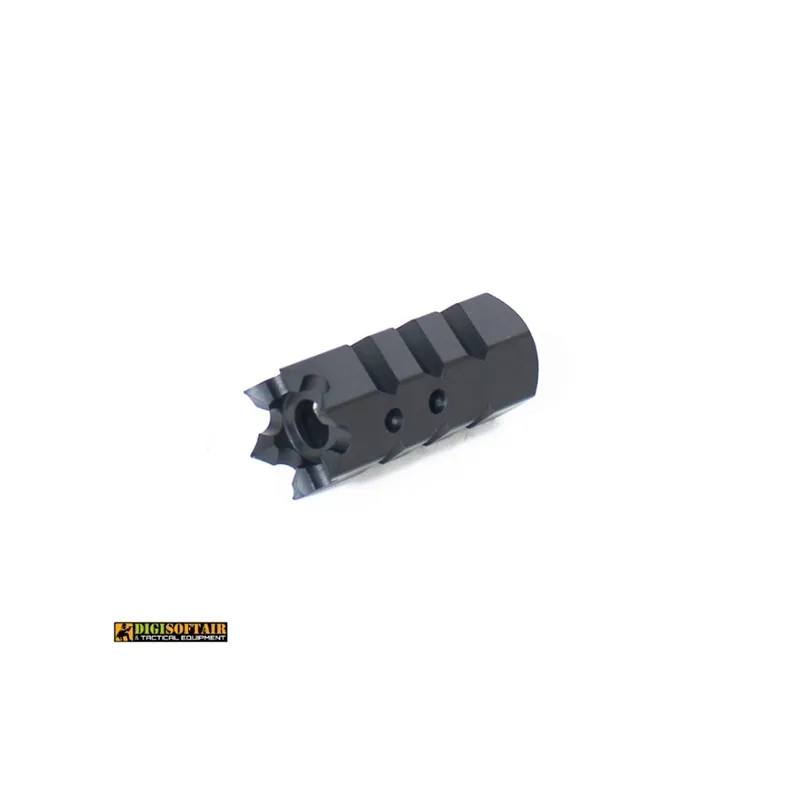 Spegnifiamma Evolution Shark 14mm CCW Acciaio