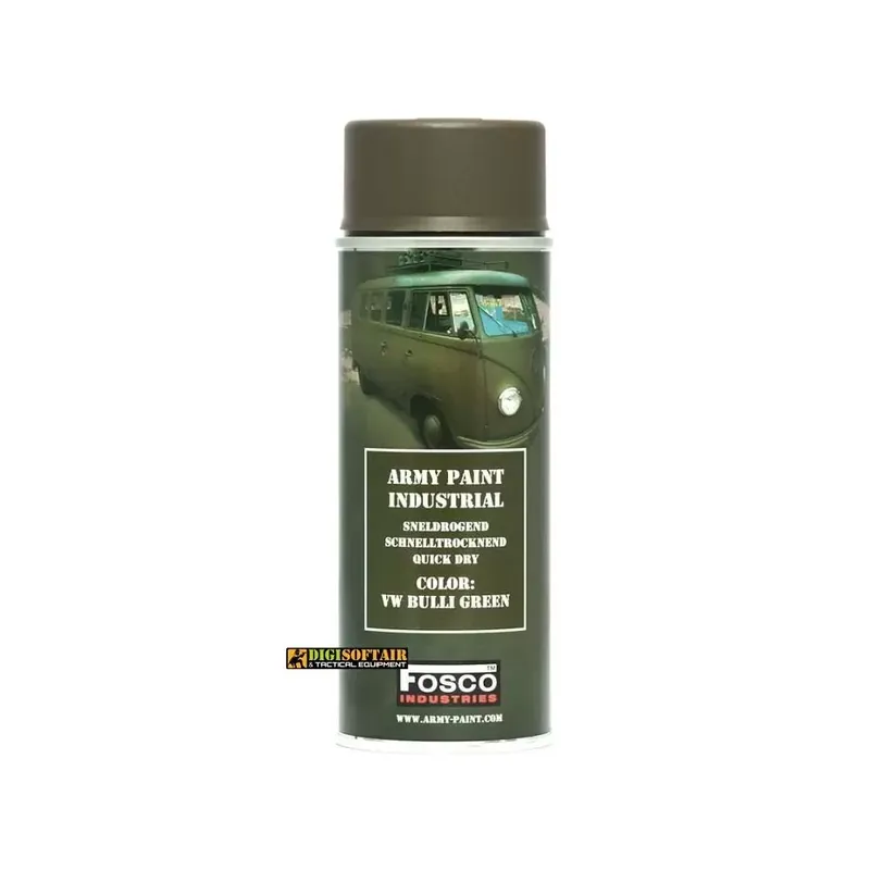 Vernice fosco VW bulli green 400ml per armi