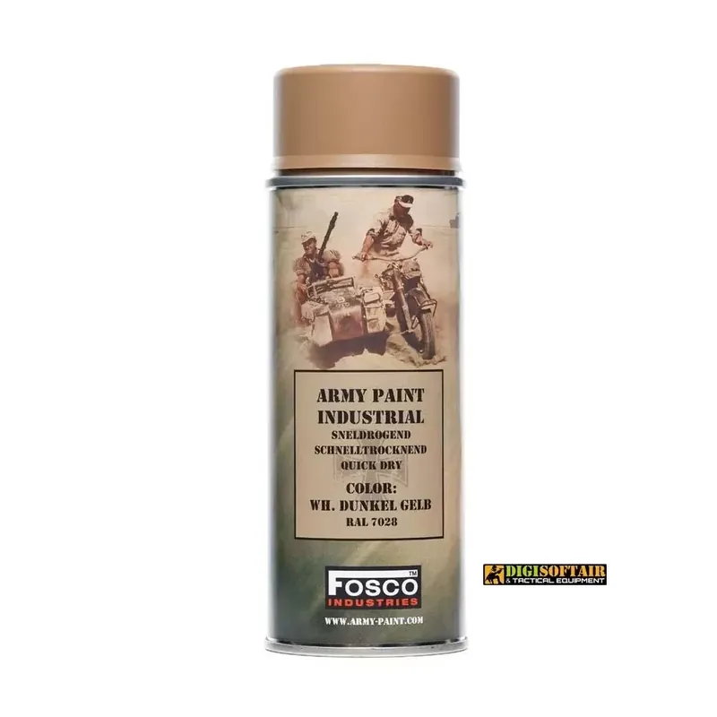 Vernice wh. Dunkel gelb Fosco 400ml per armi