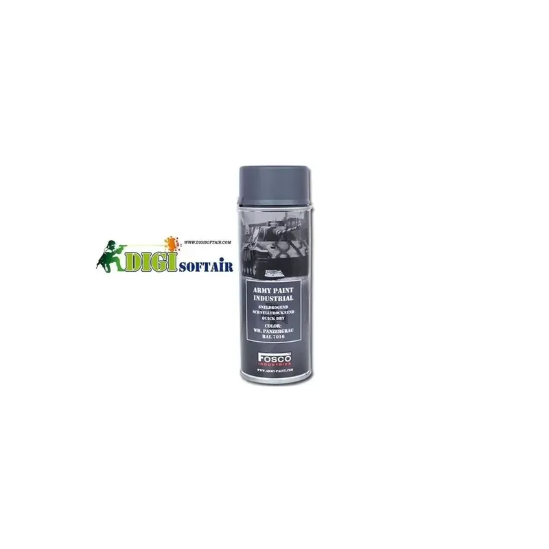 Vernice wh. panzergrau Fosco 400ml per armi RAL 7016
