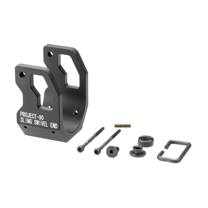P90 Sling Swivel End — adattatore sling in metallo per P90