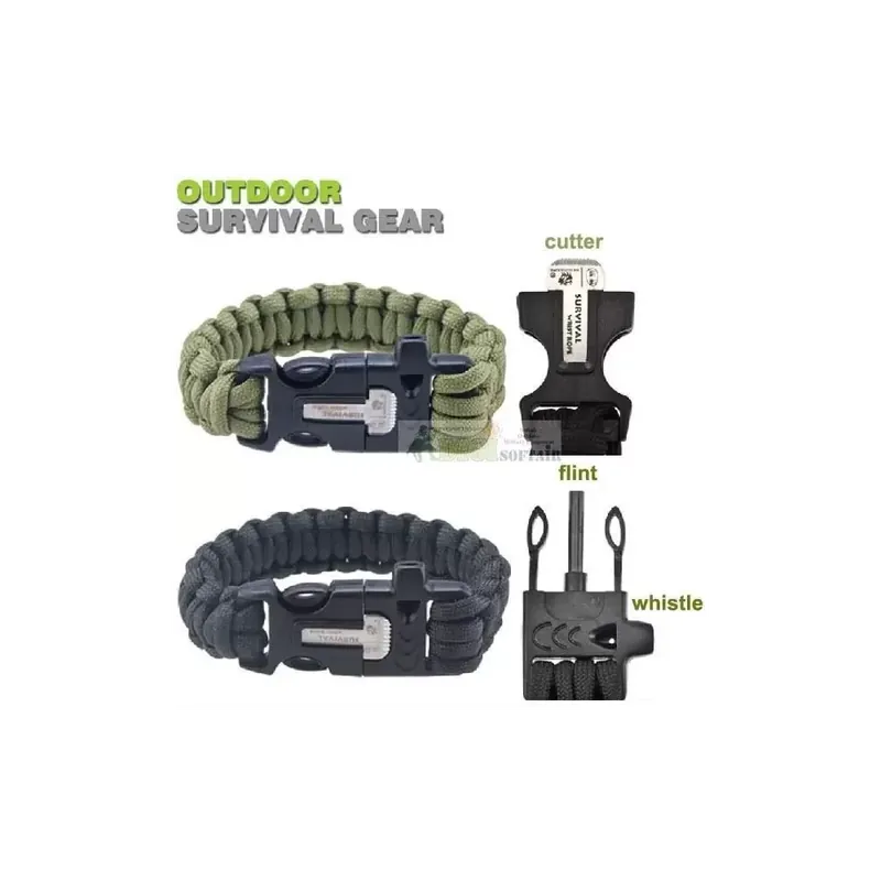 FIBBIA SURVIVAL 3 FUNZIONI NERA special operation