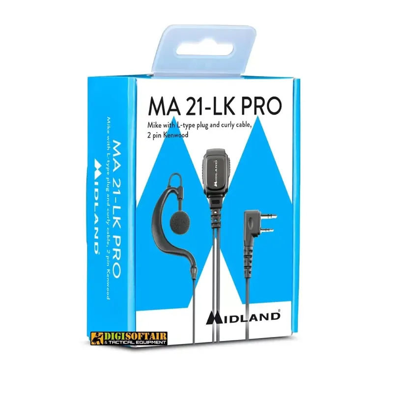 Midland Auricolare con attacco Kenwood MA21 LK Pro C1496.01