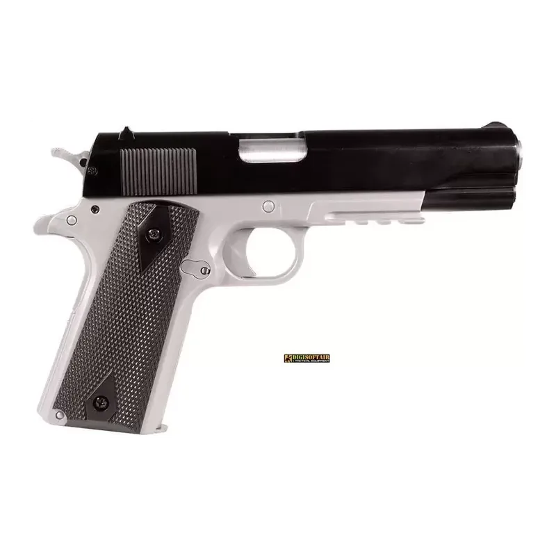 Colt 1911 dual tone a molla con carrello in Metallo