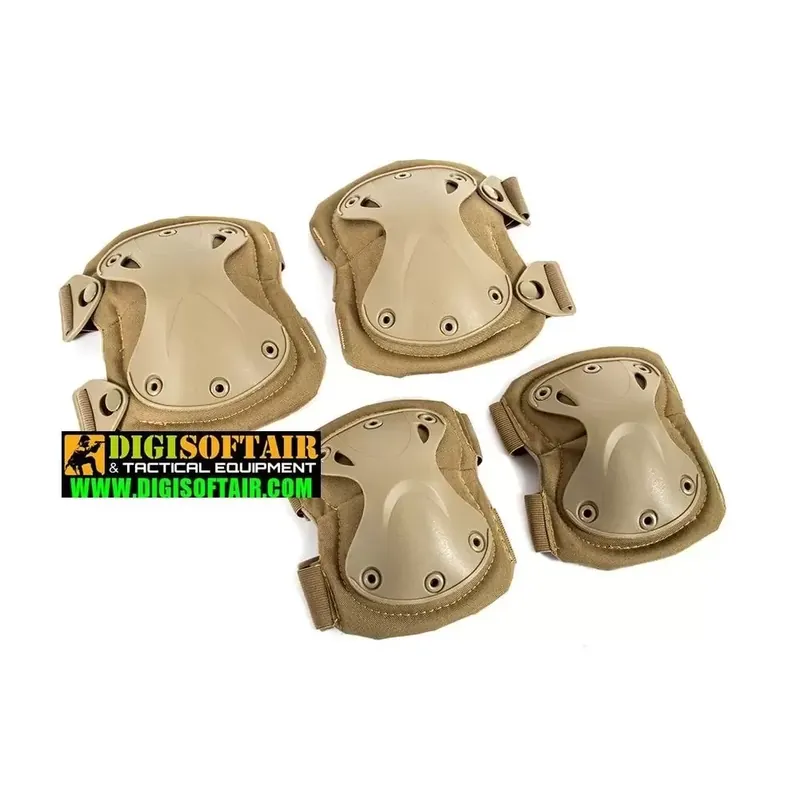 SET ginocchiere e gomitiere Black river COYOTE