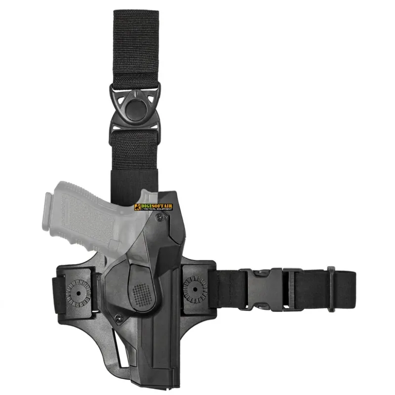 Vega Holster DCHT8 CAMA Thigh Kit Glock 19 Nero