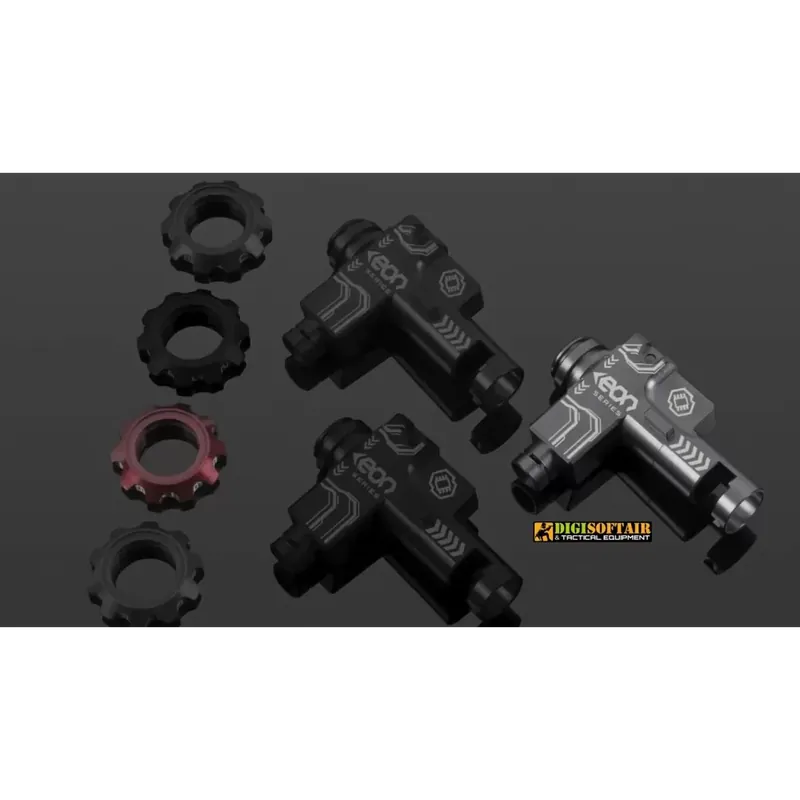 Gate EON Hop Up Chamber Titanium with red dial per serie m4 m16