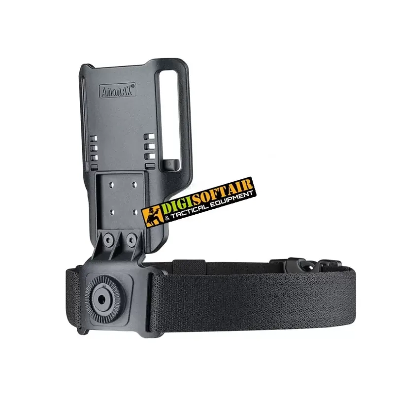 Amomax supporto cosciale nero per fondina AM-P002