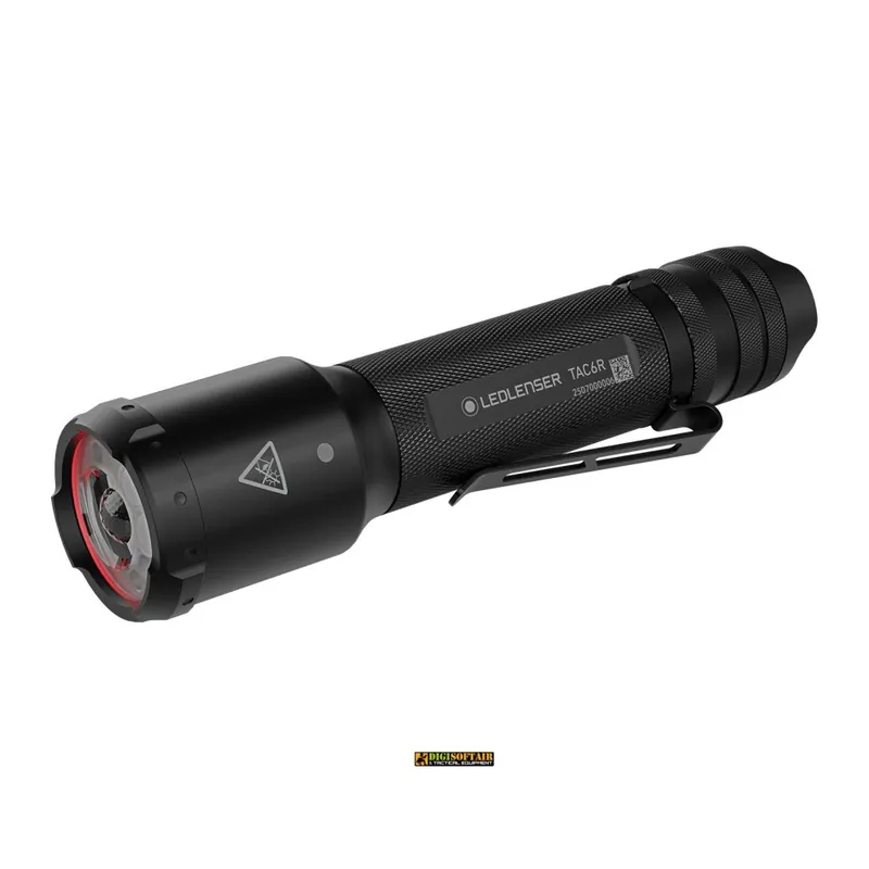 Ledlenser TAC6R Torcia Tattica Nera 2000 lm (503052)