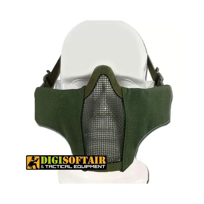 Wosport Maschera a rete half face OD WO-MA42V