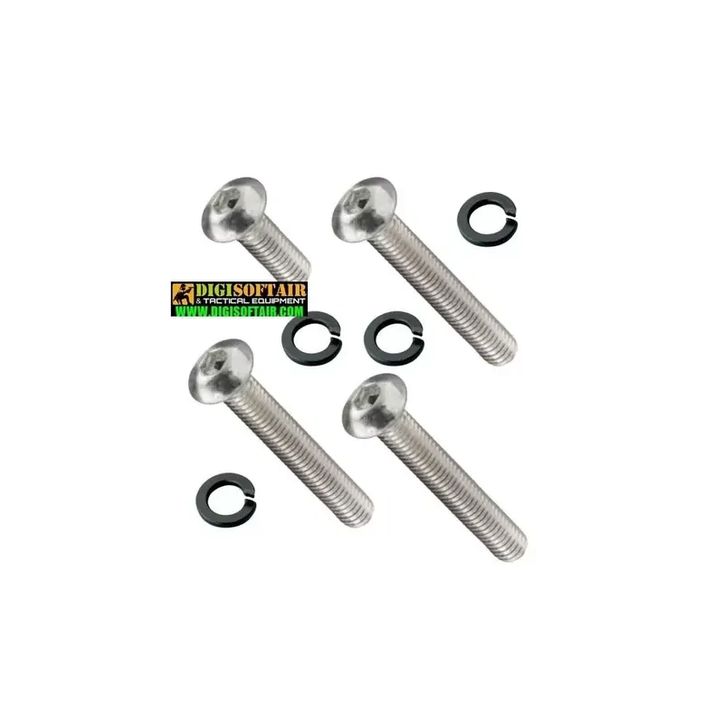 FPS Set di viti in acciaio alta resistenza per G36 gearbox V3 (SV32)