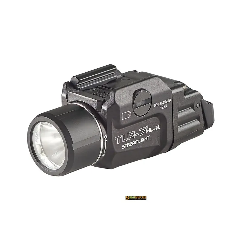 Streamlight TLR-7 HL-X 1000 lm — Torcia tattica montata su rail, nera