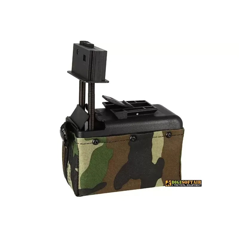 M249 Ammobox woodland 1500bb 57254 cybergun