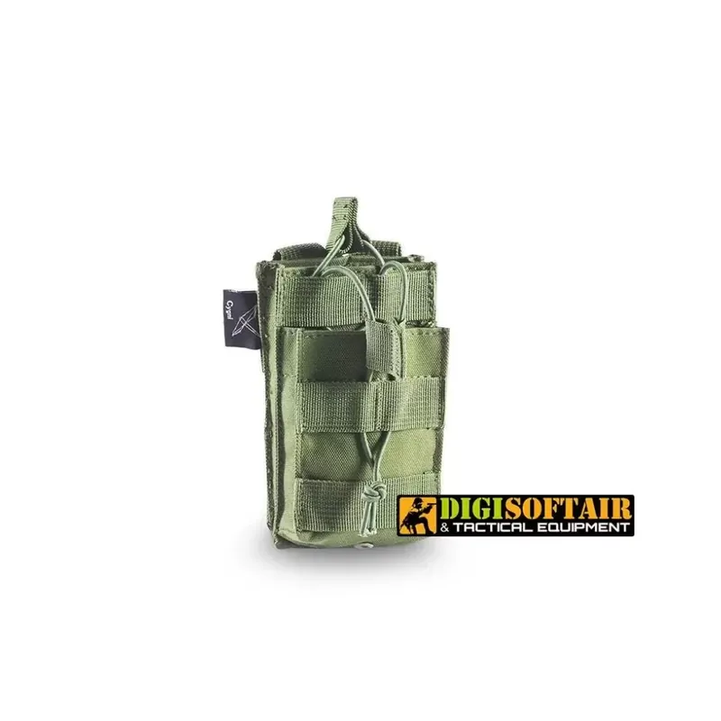 cygni single magazine pouch 600d poly od green openland CY-004 02