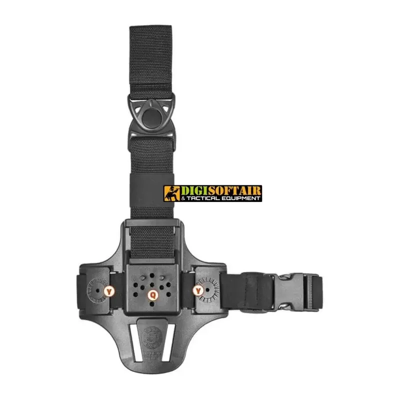 Vega Holster 8K17 Piattaforma Cosciale Compatta, nero