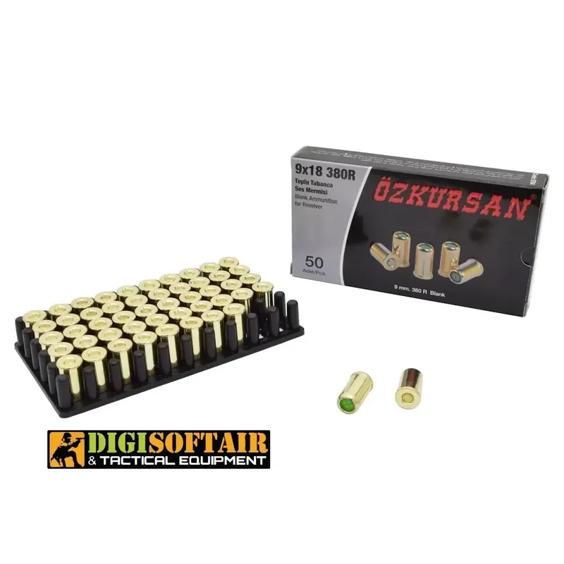 OZKURSAN CARTUCCE A SALVE CALIBRO 380 R
