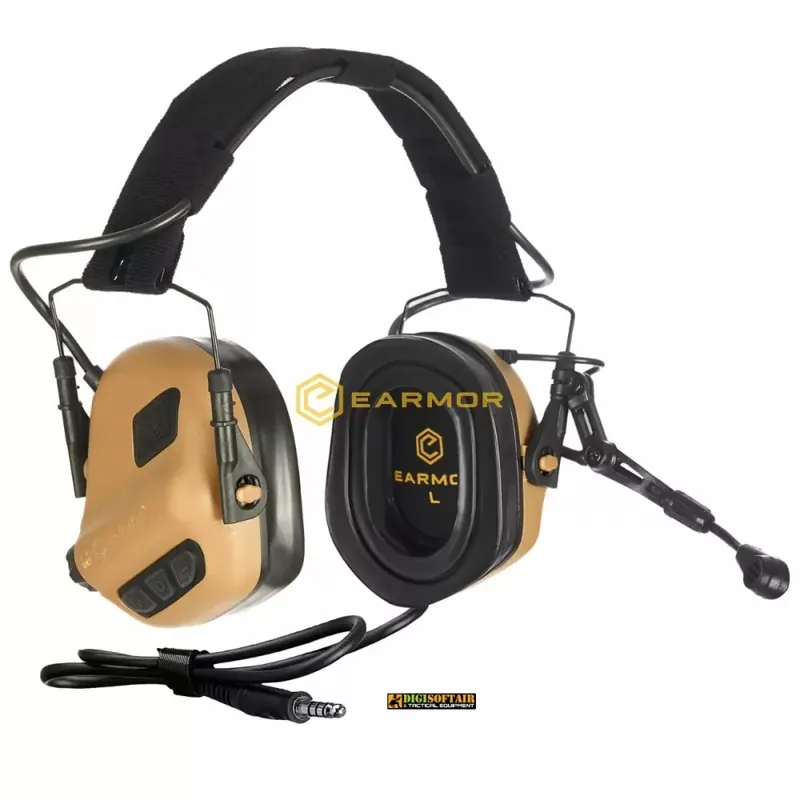Opsmen Tactical Earmor M32 Plus Coyote Cuffie elettroniche