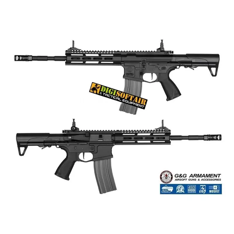 g&g cm16 raider l 2.0e black