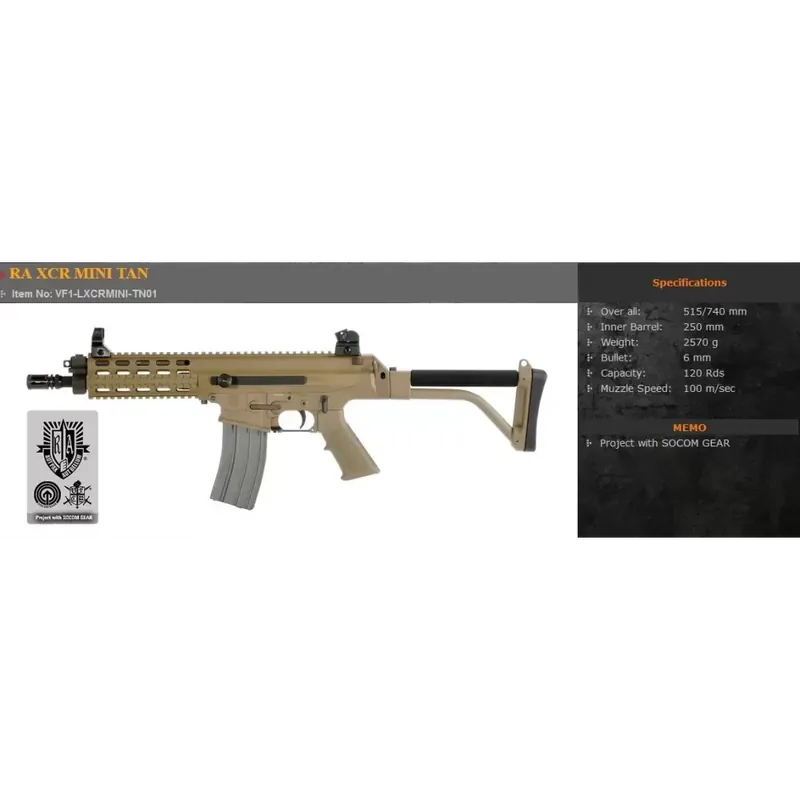 VFC XCR L MINI tan