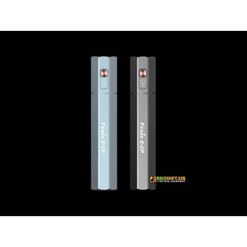 Fenix E-CP Rechargeable Flashlight with Power Bank Black