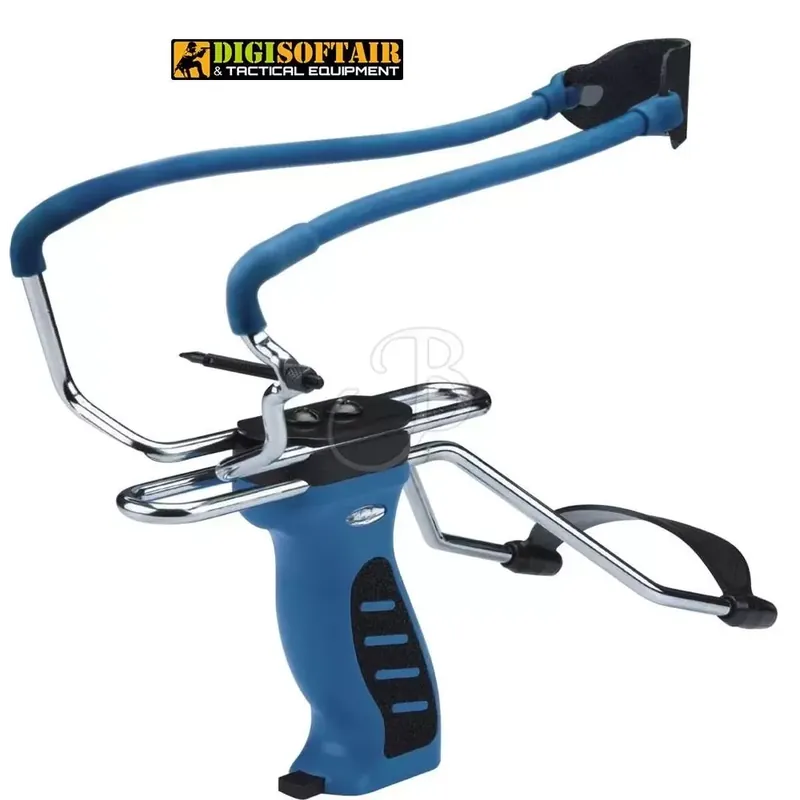 Blackbird Fionda Versione PRO Con Poggia braccio, colore blu 53N266