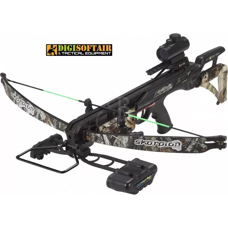 SKORPION BALESTRA XBH CAMO 175 libbre + ACCESSORI