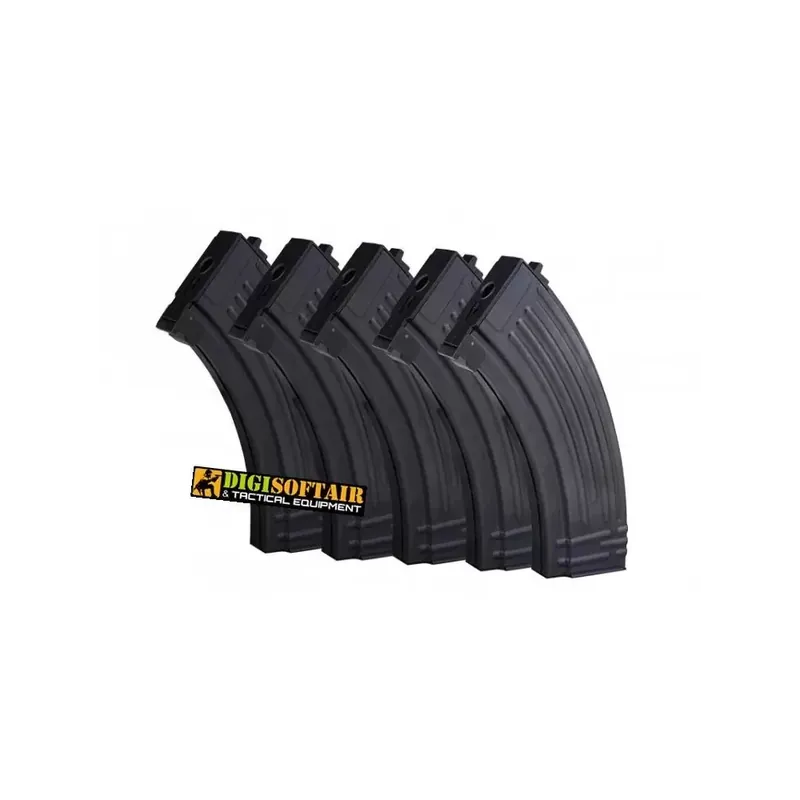E&L Set 5 Caricatori Monofilari AK47 — 120 BB
