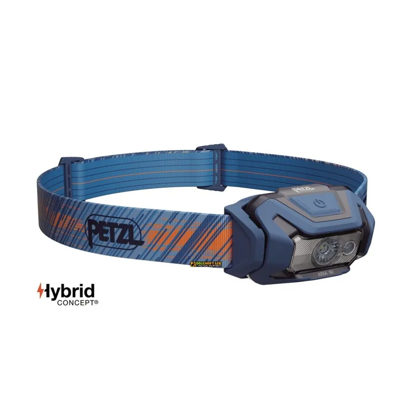 Petzl ARIA 1R RGB Blue Lampada Frontale 475 Lumen