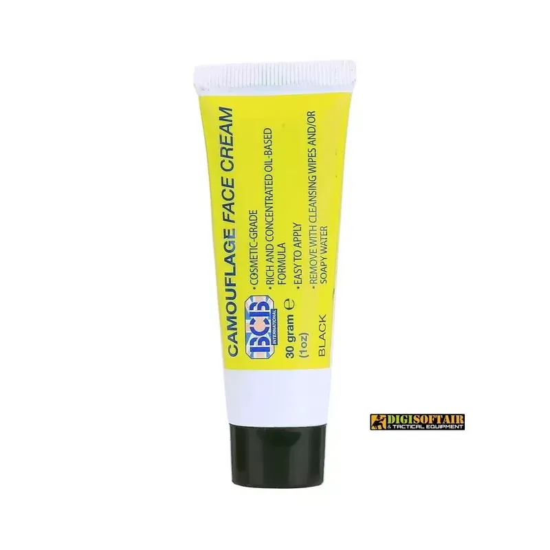 BCB crema camo in tubo 30 gr colore nero