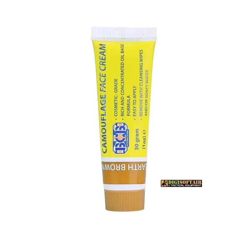 BCB crema camo in tubo 30 gr colore marrone