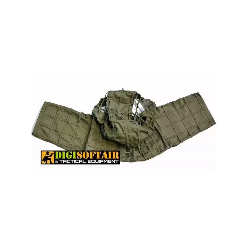MONGOOSE - GHILLIE SNIPER HOOD - BASIC - Ranger green