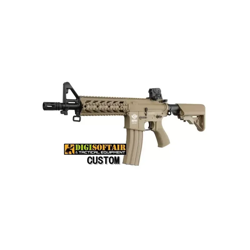 G&G CM16 RAIDER DESERT 24bb/sec 0,90j Digi Softair Custom