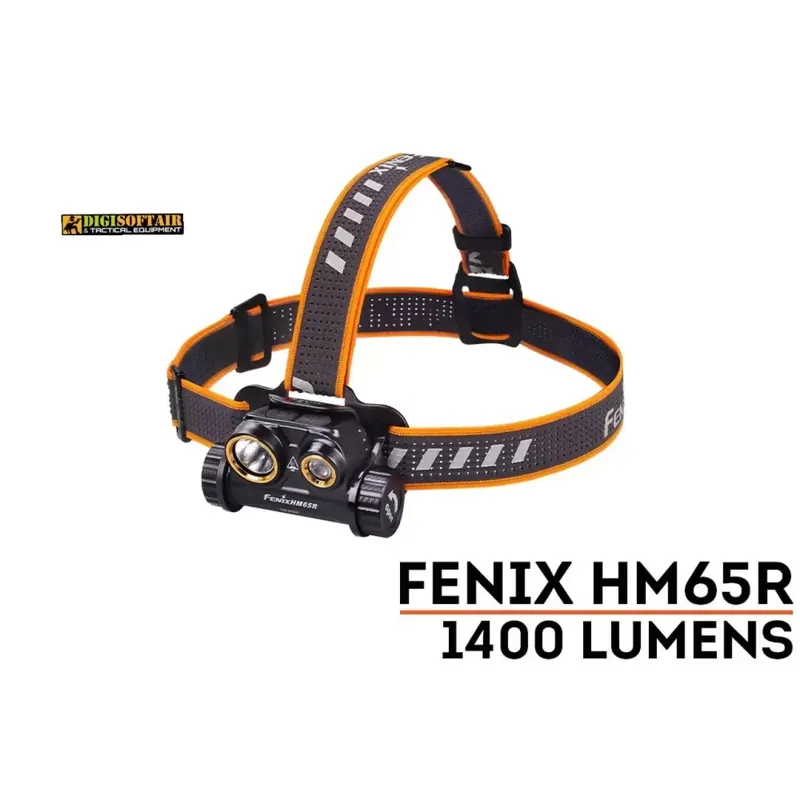 Fenix HM65R Torcia Frontale ricaricabile 1400 lumen