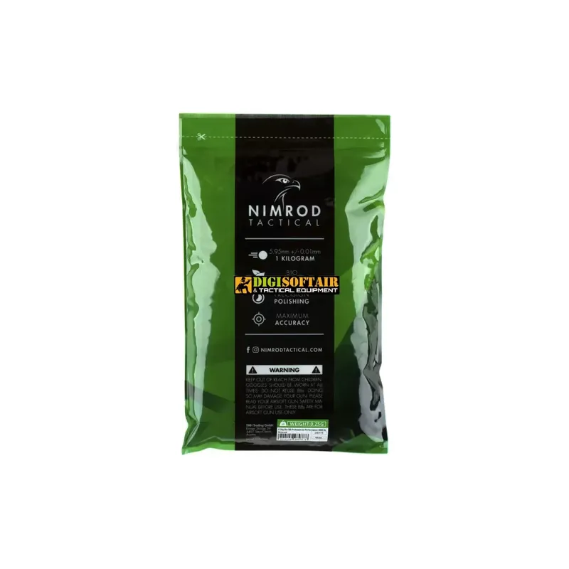 Pallini 0,25g Nimrod Professional Performance biodegradabili 1kg