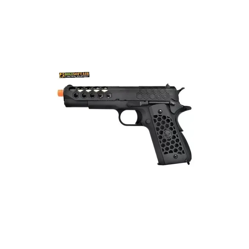 WE 1911 Gen.2 Hex Cut Black Scarellante (we-we16b)