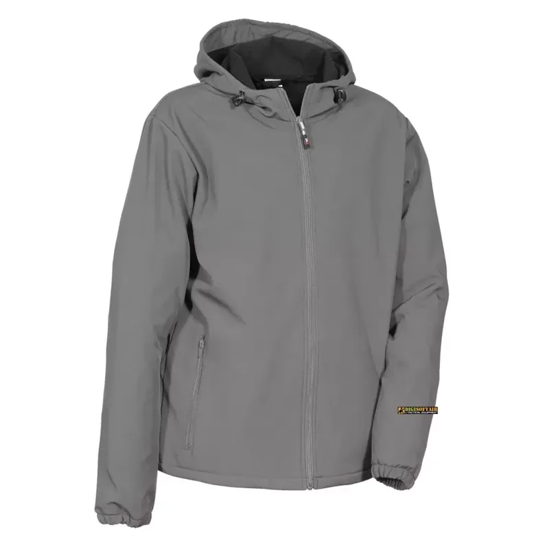 Softshell Vannas Cofra grigio antracite, impermeabile e antivento