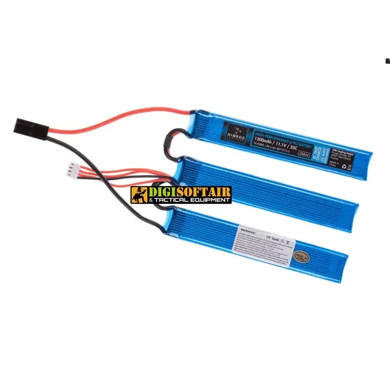 Nimrod Lipo 11.1V 1300mAh 25C Split Type
