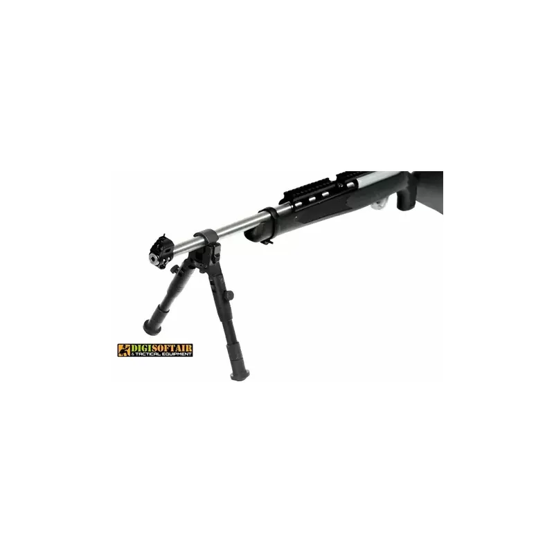 Bipiede da canna UTG New Gen, altezza centrale 6,2"- 6,7"