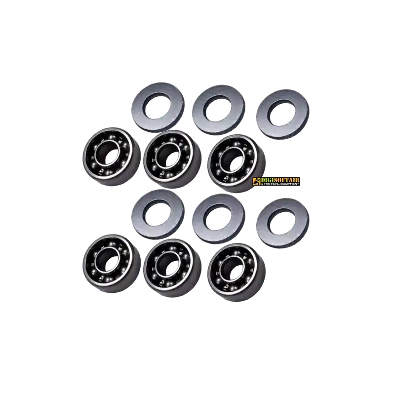 FPS Boccole da 8 mm cuscinettate aperte per A&K MINIMI / M60 / MK43 B8M60