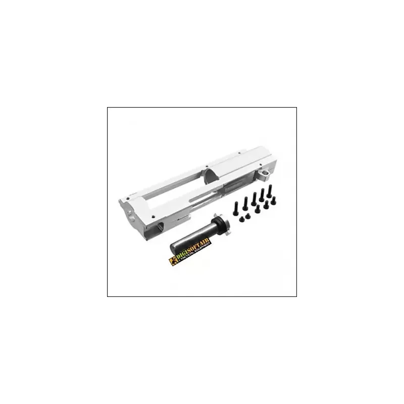 CNC gearbox upper split V2 - QSC Retroarms 7576
