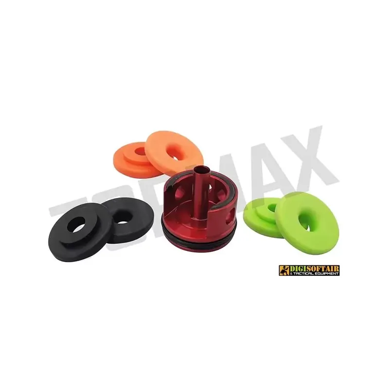 Top Max Testa cilindro in ERGAL V2 con 3 PAD TCMMV2-NV