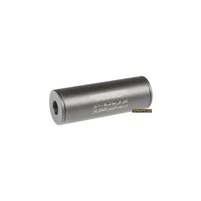 35x100 "Stay 100 meters back" Covert Tactical PRO silencer replica 09-019865