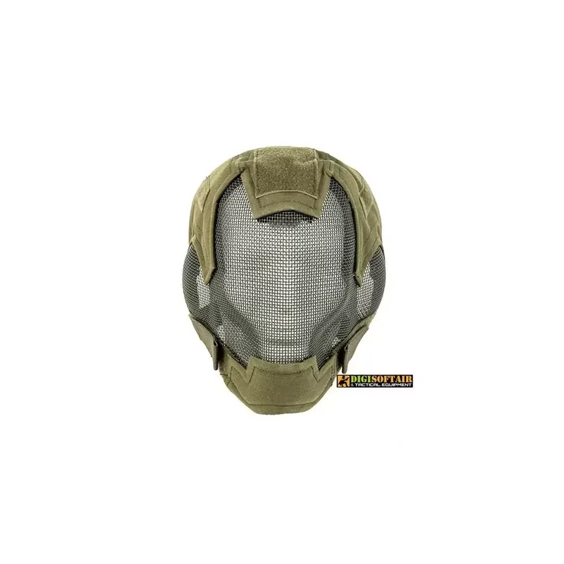 Full Face Steel mash Mask MK II Green M9607G