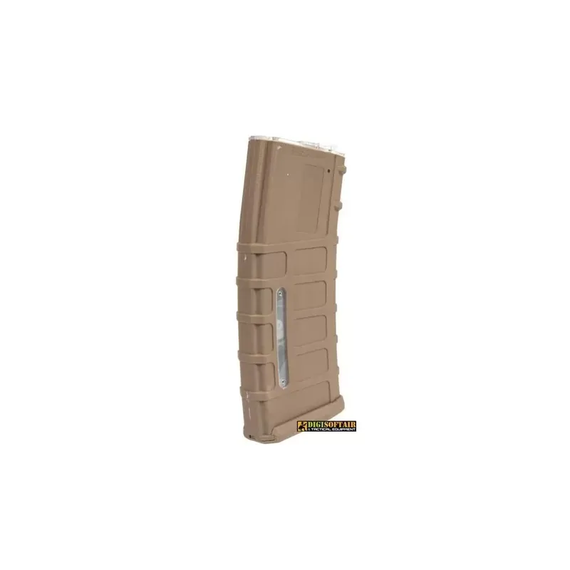 Tornado caricatore maggiorato 350bb tan per M4/M16/Masada replica TOR-05-027180